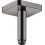 Przyłącze sufitowe 100 mm, softsquare Czarny Chrom Polerowany AXOR ShowerSolutions Axor (26965330)