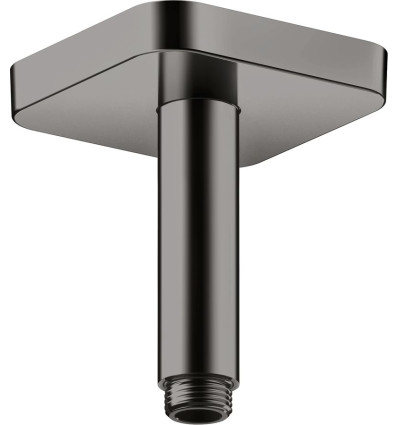 Przyłącze sufitowe 100 mm, softsquare Czarny Chrom Polerowany AXOR ShowerSolutions Axor (26965330)