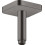 Przyłącze sufitowe 100 mm, softsquare Czarny Chrom Szczotkowany AXOR ShowerSolutions Axor (26965340)