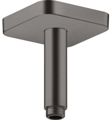 Przyłącze sufitowe 100 mm, softsquare Czarny Chrom Szczotkowany AXOR ShowerSolutions Axor (26965340)