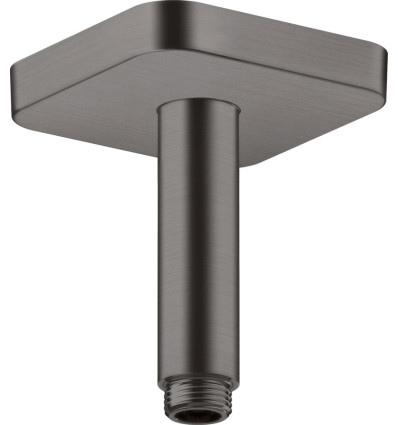 Przyłącze sufitowe 100 mm, softsquare Czarny Chrom Szczotkowany AXOR ShowerSolutions Axor (26965340)