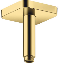 Przyłącze sufitowe 100 mm, softsquare Złoty Optyczny Polerowany AXOR ShowerSolutions Axor (26965990)