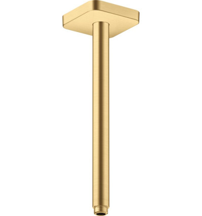 Przyłącze sufitowe 300 mm, softsquare Złoty Optyczny Szczotkowany AXOR ShowerSolutions Axor (26966250)