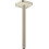 Przyłącze sufitowe 300 mm, softsquare Nikiel Szczotkowany AXOR ShowerSolutions Axor (26966820)
