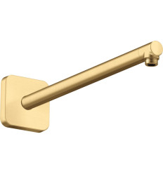 Ramię prysznicowe 390 mm, softsquare Złoty Optyczny Szczotkowany AXOR ShowerSolutions Axor (26967250)
