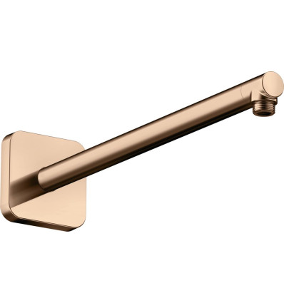 Ramię prysznicowe 390 mm, softsquare Czerwony Złoty Polerowany AXOR ShowerSolutions Axor (26967300)