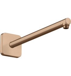 Ramię prysznicowe 390 mm, softsquare Czerwony Złoty Szczotkowany AXOR ShowerSolutions Axor (26967310)