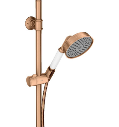 Zestaw prysznicowy 0,90 m z główką prysznicową 100 1jet Brąz Szczotkowany AXOR Montreux Axor (27982140)