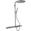 Komplet prysznicowy 350 1jet z termostatem 800 Czarny Chrom Polerowany AXOR ShowerSolutions Axor (27984330)