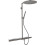 Komplet prysznicowy 350 1jet z termostatem 800 Czarny Chrom Szczotkowany AXOR ShowerSolutions Axor (27984340)