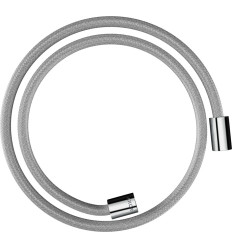 Wąż prysznicowy 1,25 m z nakrętkami cylindrycznymi, tekstylny Chrom AXOR ShowerSolutions Axor (28228000)
