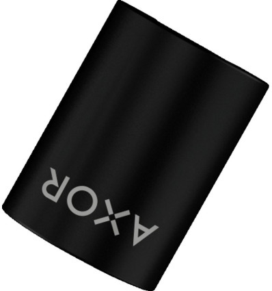 Wąż prysznicowy 2 m z nakrętką cylindryczną i stożkową, tekstylny Czarny Matowy AXOR ShowerSolutions Axor (28290670)
