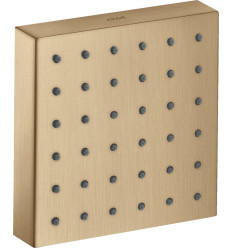 Moduł prysznicowy 120/120, kwadratowy, podtynkowy Brąz Szczotkowany AXOR ShowerSolutions Axor (28491140)