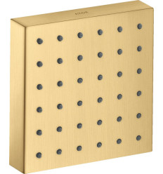 Moduł prysznicowy 120/120, kwadratowy, podtynkowy Złoty Optyczny Szczotkowany AXOR ShowerSolutions Axor (28491250)