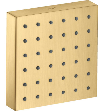 Moduł prysznicowy 120/120, kwadratowy, podtynkowy Złoty Optyczny Szczotkowany AXOR ShowerSolutions Axor (28491250)