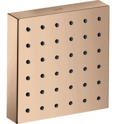 Moduł prysznicowy 120/120, kwadratowy, podtynkowy Czerwony Złoty Polerowany AXOR ShowerSolutions Axor (28491300)