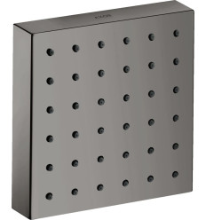 Moduł prysznicowy 120/120, kwadratowy, podtynkowy Czarny Chrom Polerowany AXOR ShowerSolutions Axor (28491330)