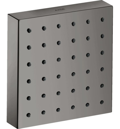 Moduł prysznicowy 120/120, kwadratowy, podtynkowy Czarny Chrom Polerowany AXOR ShowerSolutions Axor (28491330)