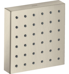 Moduł prysznicowy 120/120, kwadratowy, podtynkowy Nikiel Szczotkowany AXOR ShowerSolutions Axor (28491820)