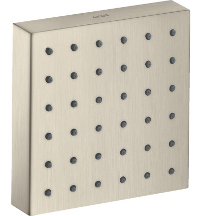 Moduł prysznicowy 120/120, kwadratowy, podtynkowy Nikiel Szczotkowany AXOR ShowerSolutions Axor (28491820)