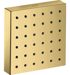 Moduł prysznicowy 120/120, kwadratowy, podtynkowy Złoty Optyczny Polerowany AXOR ShowerSolutions Axor (28491990)