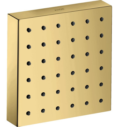 Moduł prysznicowy 120/120, kwadratowy, podtynkowy Złoty Optyczny Polerowany AXOR ShowerSolutions Axor (28491990)