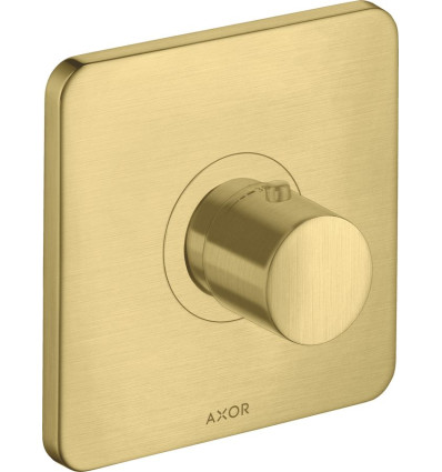 Bateria termostatyczna HighFlow, podtynkowa Mosiądz Szczotkowany AXOR Citterio M Axor (34716950)