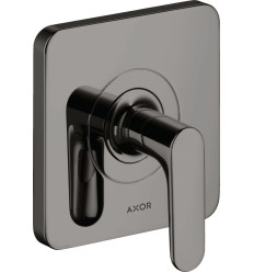 Zawór odcinający, podtynkowy Czarny Chrom Polerowany AXOR Citterio M Axor (34960330)