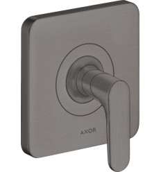 Zawór odcinający, podtynkowy Czarny Chrom Szczotkowany AXOR Citterio M Axor (34960340)
