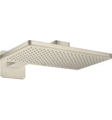 Głowica prysznicowa 460/300 1jet z ramieniem prysznicowym, rozeta softsquare Nikiel AXOR ShowerSolutions Axor (35274820)