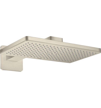 Głowica prysznicowa 460/300 1jet z ramieniem prysznicowym, rozeta softsquare Nikiel AXOR ShowerSolutions Axor (35274820)
