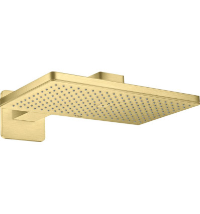Głowica prysznicowa 460/300 1jet z ramieniem prysznicowym, rozeta softsquare Mosiądz AXOR ShowerSolutions Axor (35274950)