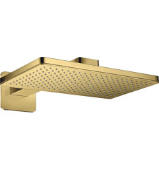 Głowica prysznicowa 460/300 1jet z ramieniem prysznicowym, rozeta softsquare Złoty AXOR ShowerSolutions Axor (35274990)