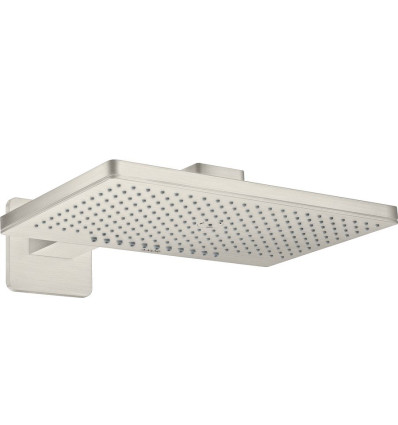 Głowica prysznicowa 460/300 2jet z ramieniem prysznicowym, rozeta softsquare Stal AXOR ShowerSolutions Axor (35275800)