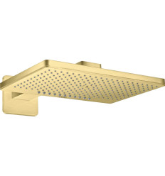 Głowica prysznicowa 460/300 2jet z ramieniem prysznicowym, rozeta softsquare Mosiądz AXOR ShowerSolutions Axor (35275950)