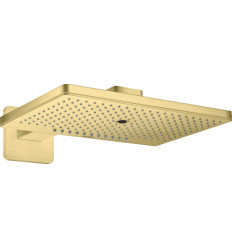 Głowica prysznicowa 460/300 3 jet z ramieniem prysznicowym, rozeta softsquare Mosiądz AXOR ShowerSolutions Axor (35276950)
