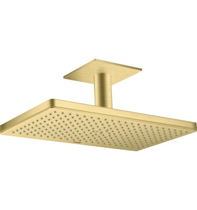 Głowica prysznicowa 460/300 1jet z przyłączem sufitowym Mosiądz Szczotkowany AXOR ShowerSolutions Axor (35277950)