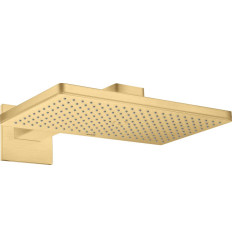 Głowica prysznicowa 460/300 1 jet z ramieniem prysznicowym, rozeta softsquare Złoty AXOR ShowerSolutions Axor (35278250)