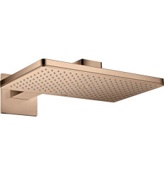 Głowica prysznicowa 460/300 1 jet z ramieniem prysznicowym, rozeta softsquare Czerwony AXOR ShowerSolutions Axor (35278300)