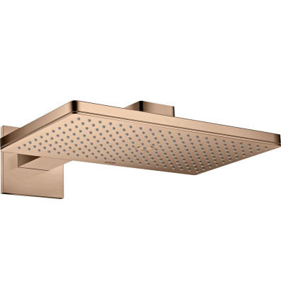 Głowica prysznicowa 460/300 1 jet z ramieniem prysznicowym, rozeta softsquare Czerwony AXOR ShowerSolutions Axor (35278300)