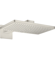 Głowica prysznicowa 460/300 1 jet z ramieniem prysznicowym, rozeta softsquare Stal AXOR ShowerSolutions Axor (35278800)