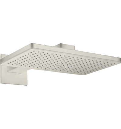 Głowica prysznicowa 460/300 1 jet z ramieniem prysznicowym, rozeta softsquare Stal AXOR ShowerSolutions Axor (35278800)