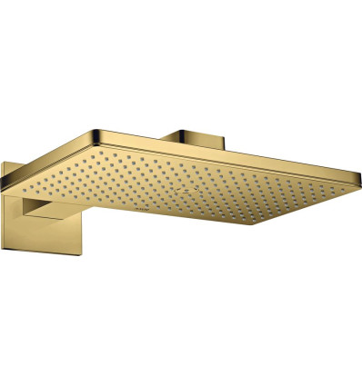 Głowica prysznicowa 460/300 1 jet z ramieniem prysznicowym, rozeta softsquare Złoty AXOR ShowerSolutions Axor (35278990)