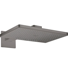 Głowica prysznicowa 460/300 2 jest z ramieniem prysznicowym, rozeta kwadratowa Czarny AXOR ShowerSolutions Axor (35280340)