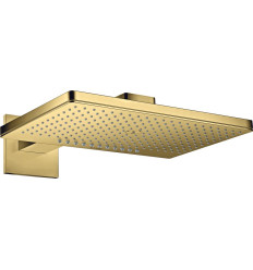 Głowica prysznicowa 460/300 2 jest z ramieniem prysznicowym, rozeta kwadratowa Złoty AXOR ShowerSolutions Axor (35280990)
