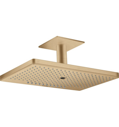 Głowica prysznicowa 460/300 3jet z przyłączem sufitowym Brąz Szczotkowany AXOR ShowerSolutions Axor (35281140)