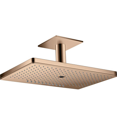 Głowica prysznicowa 460/300 3jet z przyłączem sufitowym Czerwony Złoty Polerowany AXOR ShowerSolutions Axor (35281300)