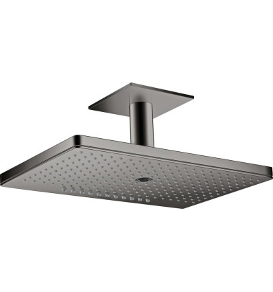 Głowica prysznicowa 460/300 3jet z przyłączem sufitowym Czarny Chrom Polerowany AXOR ShowerSolutions Axor (35281330)