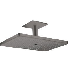 Głowica prysznicowa 460/300 3jet z przyłączem sufitowym Czarny Chrom Szczotkowany AXOR ShowerSolutions Axor (35281340)