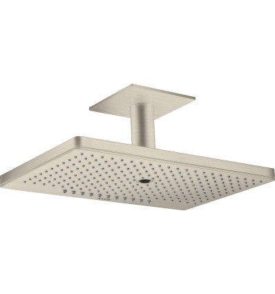 Głowica prysznicowa 460/300 3jet z przyłączem sufitowym Nikiel Szczotkowany AXOR ShowerSolutions Axor (35281820)